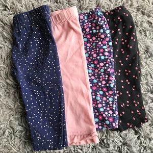 4 Pack of Leggings | 0-3 Months
